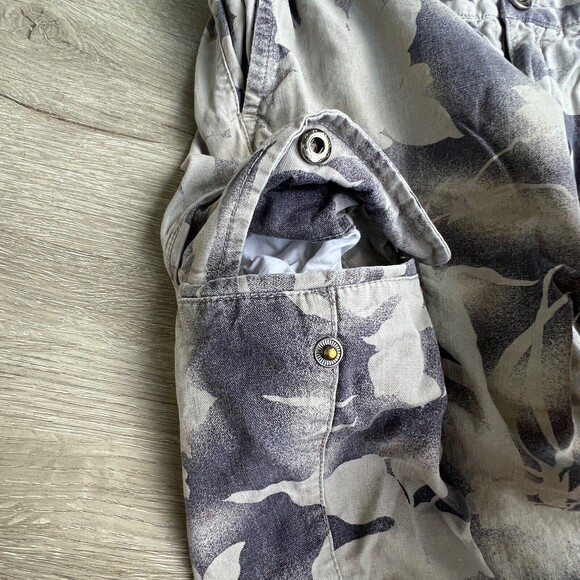 Slate & Stone Gray Cargo long Lined Shorts Mens 33 - Picture 4 of 9